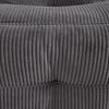 RELAXZETEL ALURA - Donkergrijs/Zwart, Modern, Hout/Textiel (90/92/90cm) - Bessagi Home