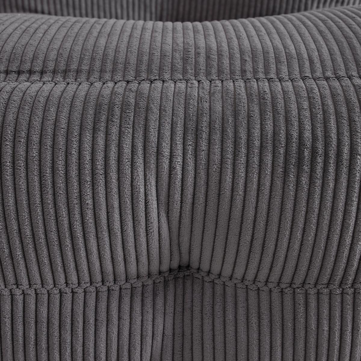 Relax Fotel Alura - sötétszürke, Modern, textil/fa (90/92/90cm) - Bessagi Home