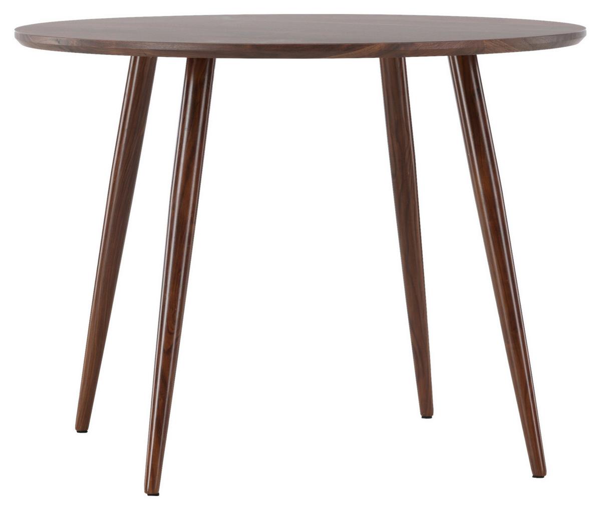 Esstisch Sanford Ø ca. 100 cm - Dunkelbraun, Design, Holz/Holzwerkstoff (100/100/75cm) - Livetastic