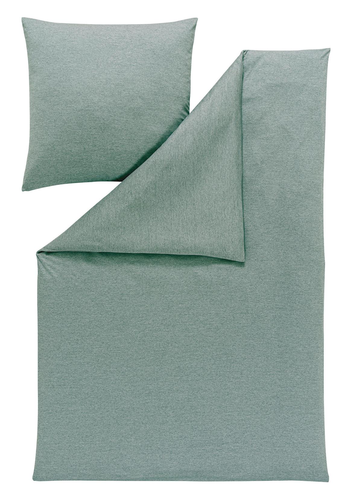 POŚCIEL TAKOMA (ATELIER) - miętowy, Basics, tkanina (135/200cm) - Estella