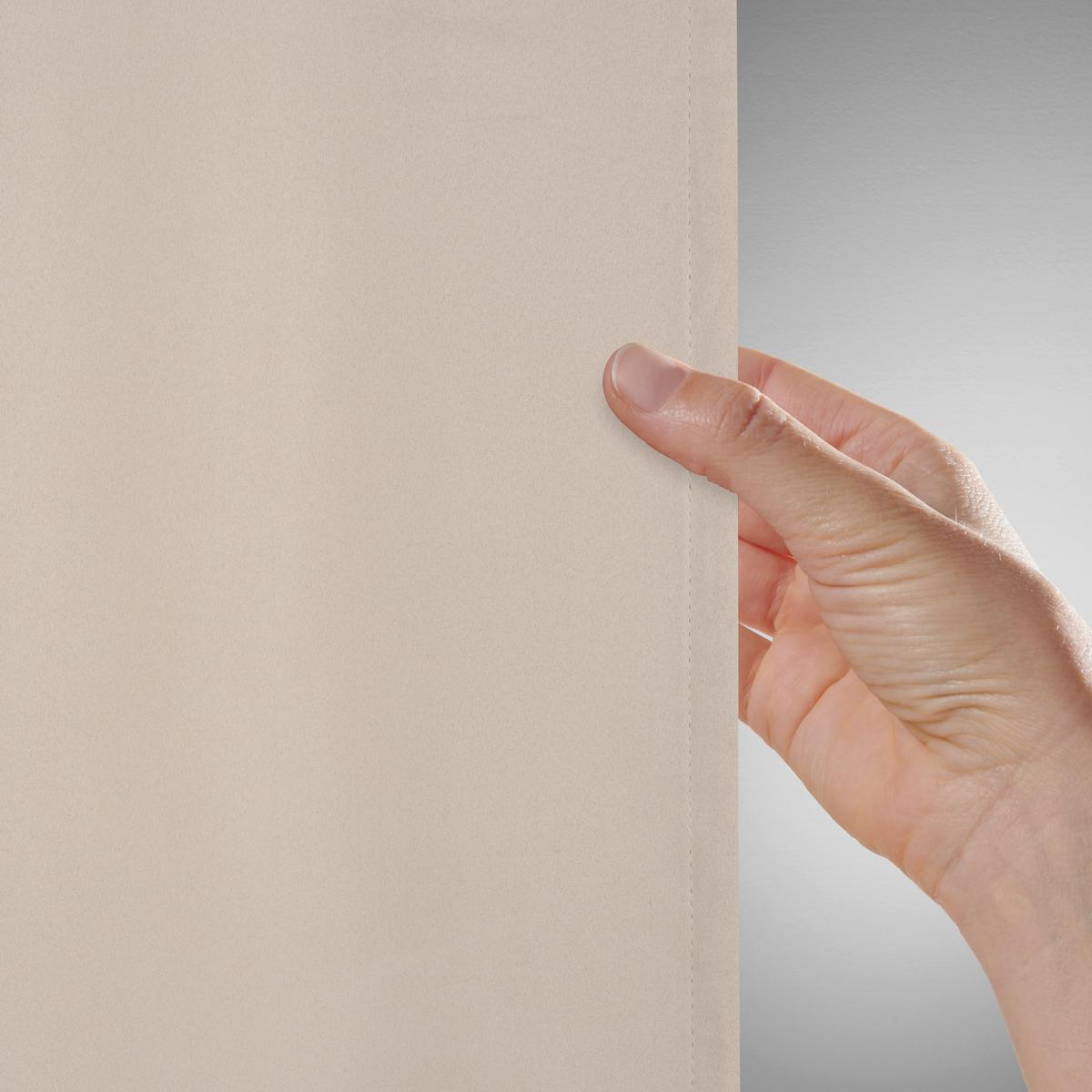 Verdunkelungsvorhang Riccardo In Beige Ca. 140x245cm - Beige, Modern, Textil (140/245cm) - Premium Living