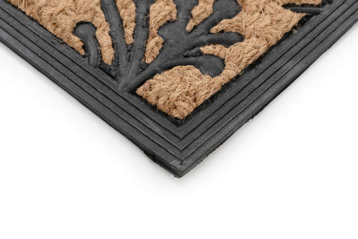 Fussmatte Entry 100 Hellbraun 45x75 - Hellbraun, Basics, Textil (45/75cm) - Kayoom