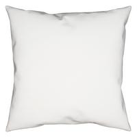 Kopfkissenbezug Weiß ca. 80x80cm - Weiß, Textil (80/80cm) - Modern Living