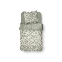 Lenjerie de pat Grinly cca. 140x200/50x70 cm - verde deschis, Modern, textil (140/200cm)