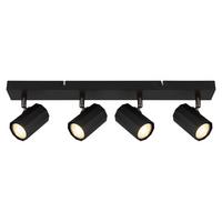 STRAHLER 57918-4B JAMES - Schwarz, Design, Metall (53/6/14,5cm) - Globo