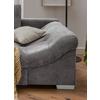 HÖRNSOFFA ALVITO - silver/grå, Design, trä/textil (202/298cm) - P & B