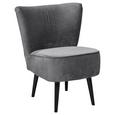 Sessel in Grau 'Lord' - Schwarz/Grau, Trend, Holz/Holzwerkstoff (65/89/70cm) - Livetastic Sessel in Grau 'Lord' - Schwarz/Grau, Trend, Holz/Holzwerkstoff (65/89/70cm) - Livetastic