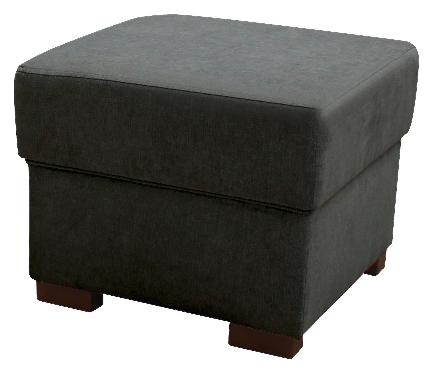 Taburet CHANDLER - antracit, Design, textil (51/43/51cm) - Mömax