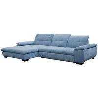 Coltar BELLAGIO - albastru, Modern, carton/material pe bază de lemn (198/328cm) - Premium Living