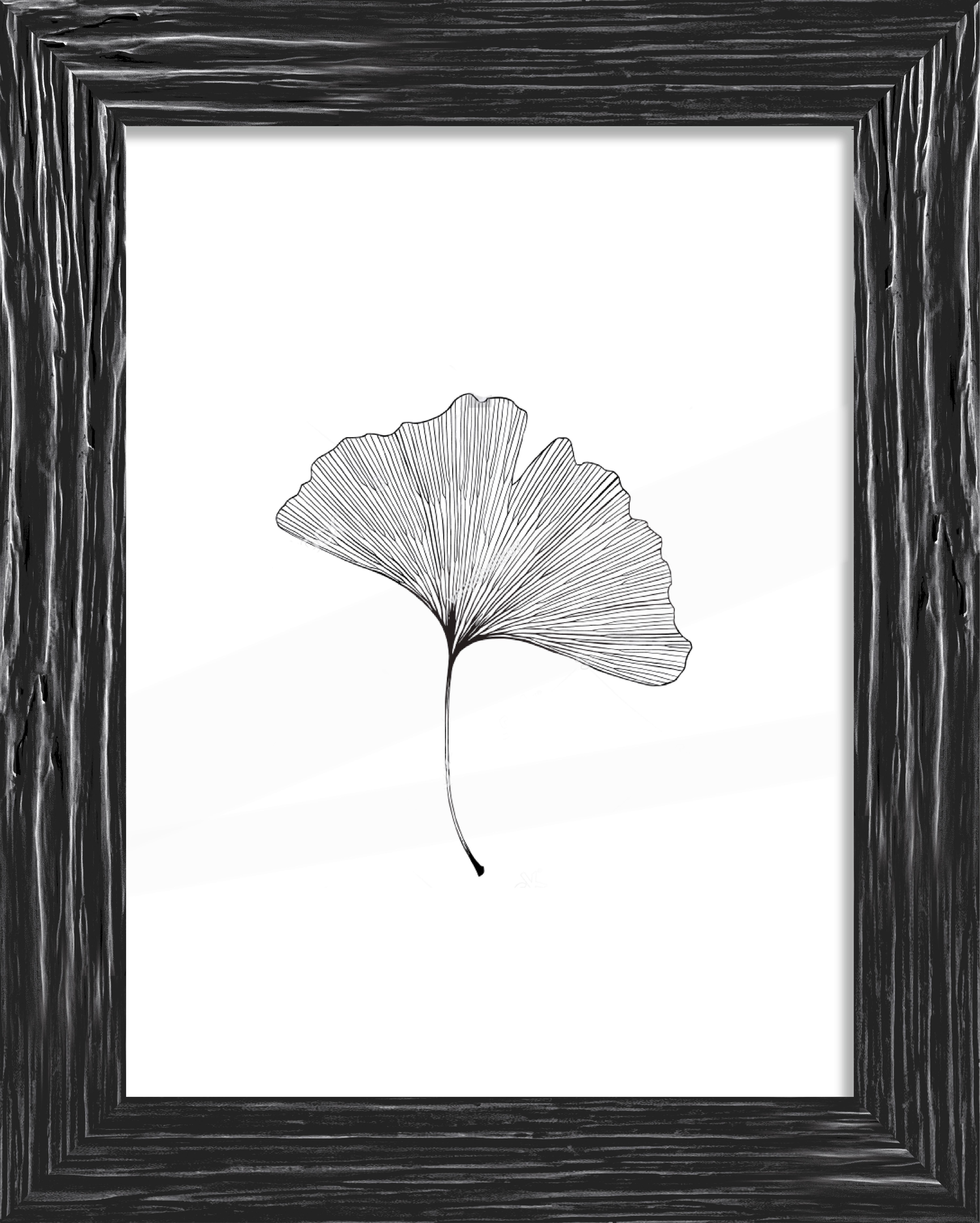 Okvir Za Slike Frido - črna, Romantika, les (35,7/45,7/1,3cm) - ecoTree