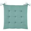 Sitzkissen Lola in Blau ca. 40x40cm - Blau, Konventionell (40/40/4cm) - Based