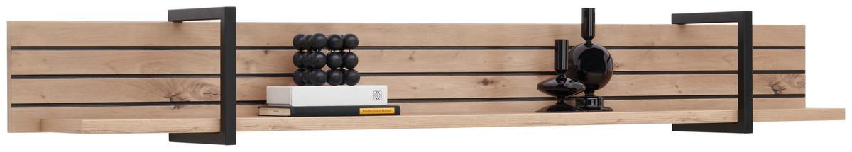 PÓŁKA ŚCIENNA DIANA - dąb artisan, Modern, materiał drewnopochodny (160/22/22cm) - Hom`in