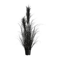 Plantă artificială PAMPASGRAS I -PAZ- - negru, Modern, plastic (73cm) - Modern Living