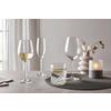 SET MED VINGLAS LARS - RED - klar, Modern, glas (500ml) - Mömax
