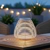 UTOMHUSLAMPA ANINA - vit, Modern, metall/plast (31/29/31cm) - Bessagi Garden