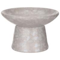 Dekoschale Lilly Grau - Grau, KONVENTIONELL, Keramik (8,5/5,5cm) - Mömax