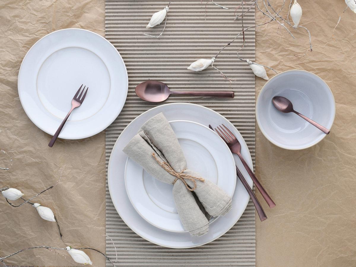 Kombiservice 23670, 12-teilig - Weiß, Basics, Keramik - Creatable