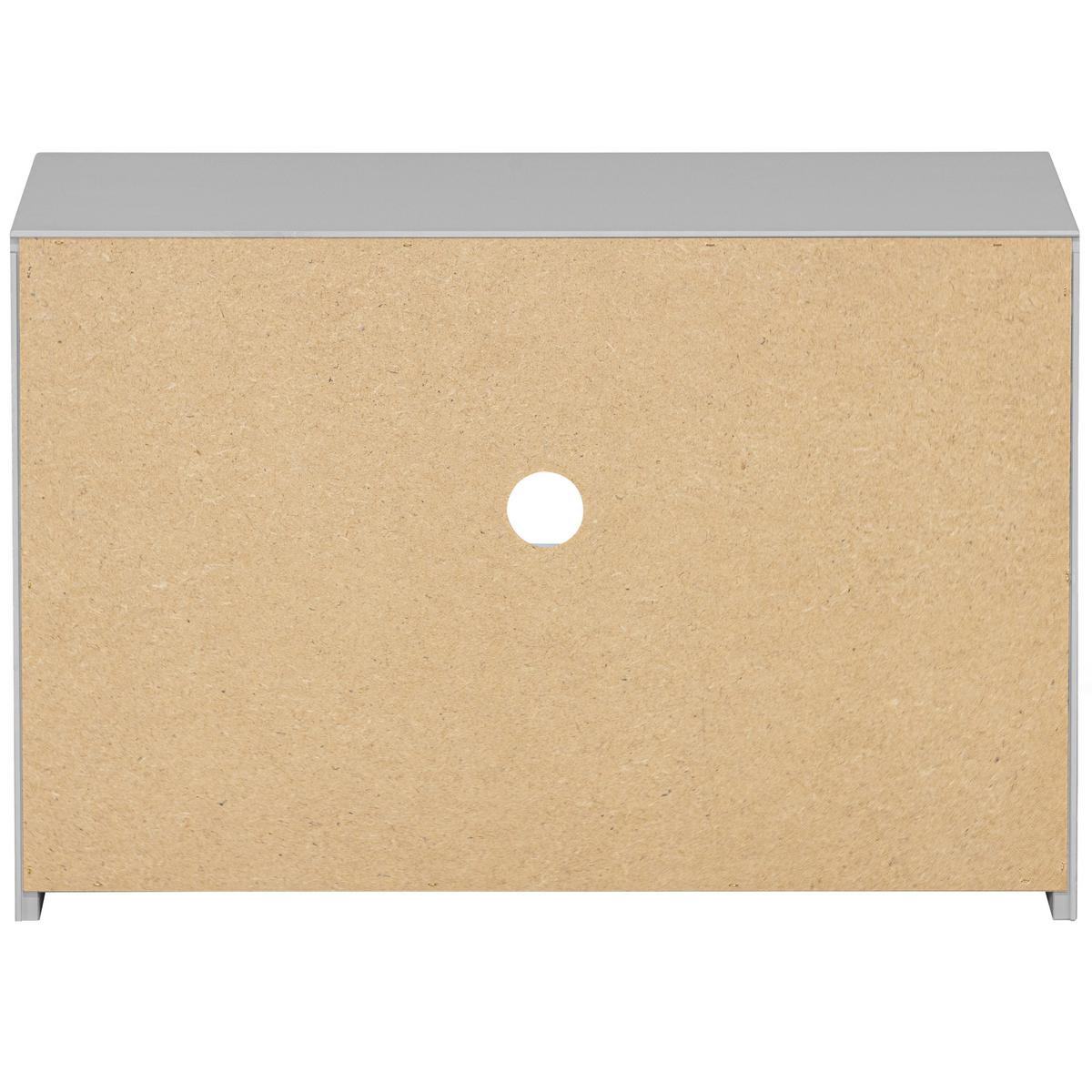 LOWBOARD Yissa Grau B: 70cm - Grau, Design, Holz (70/46/44cm) - Livetastic