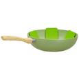Vok Greta - olivno zelena , Romantika, kovina (28cm) - Zandiara Vok Greta - olivno zelena , Romantika, kovina (28cm) - Zandiara