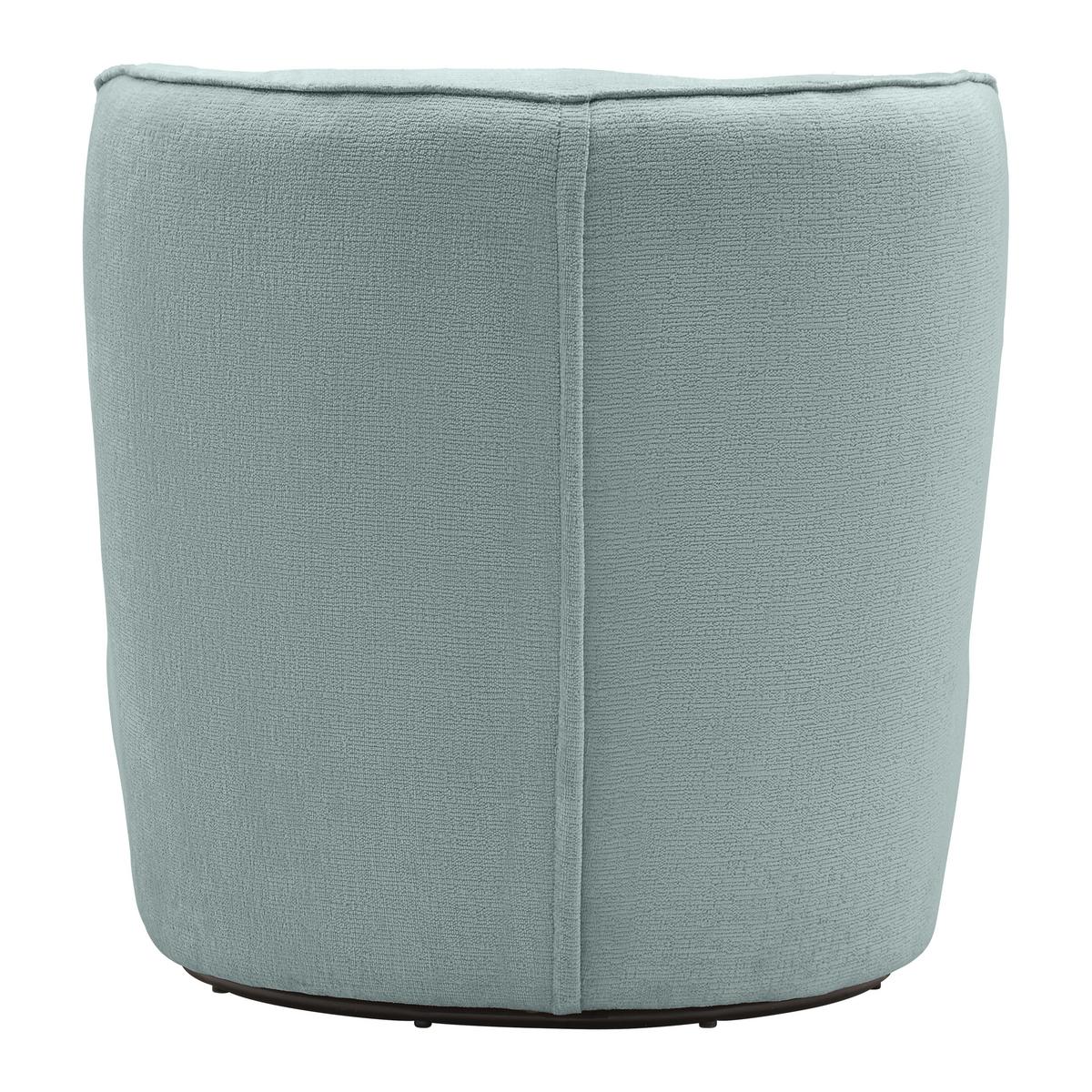 Sessel Jasima Hellblau drehbar - Schwarz/Hellblau, MODERN, Textil/Metall (77/81/85cm) - Premium Living