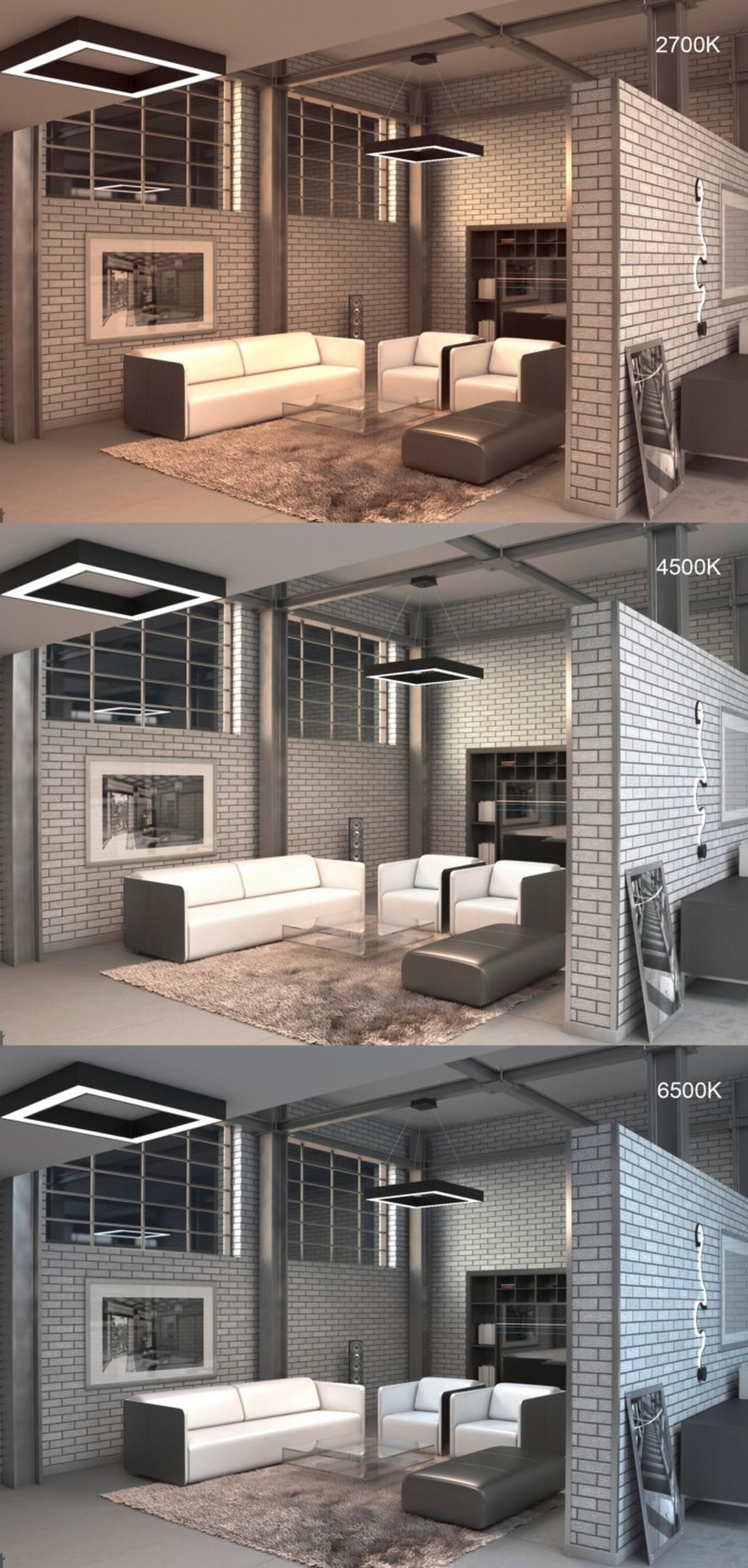 LAMPA SUFITOWA LED 07072L-15 - biały, Design, tworzywo sztuczne (15/15/10cm) - P & B