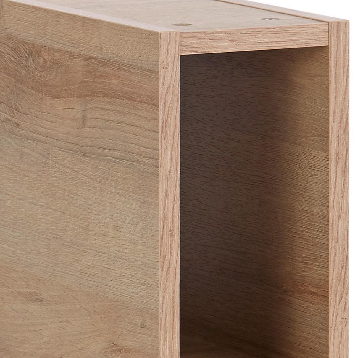 Regal Bavelli B: 15 cm Eiche Dekor - Eichefarben, KONVENTIONELL, Holzwerkstoff (15/52/44cm)