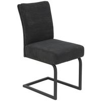 Nihajni Stol Olivia Giga - S, Antracit - črna/antracit, Moderno, kovina/tekstil (61/91/43cm) - Mömax