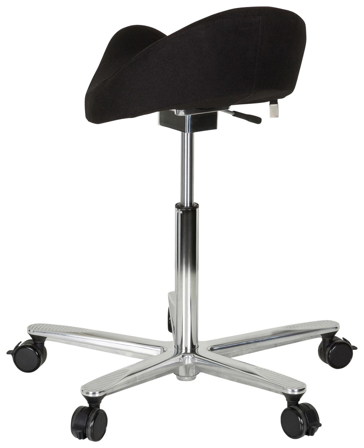 Pisarniški Stolček Move-tec 3d Pro I, Črna - črna/barve aluminija, Moderno, kovina/umetna masa (83/45/50cm) - MID.YOU