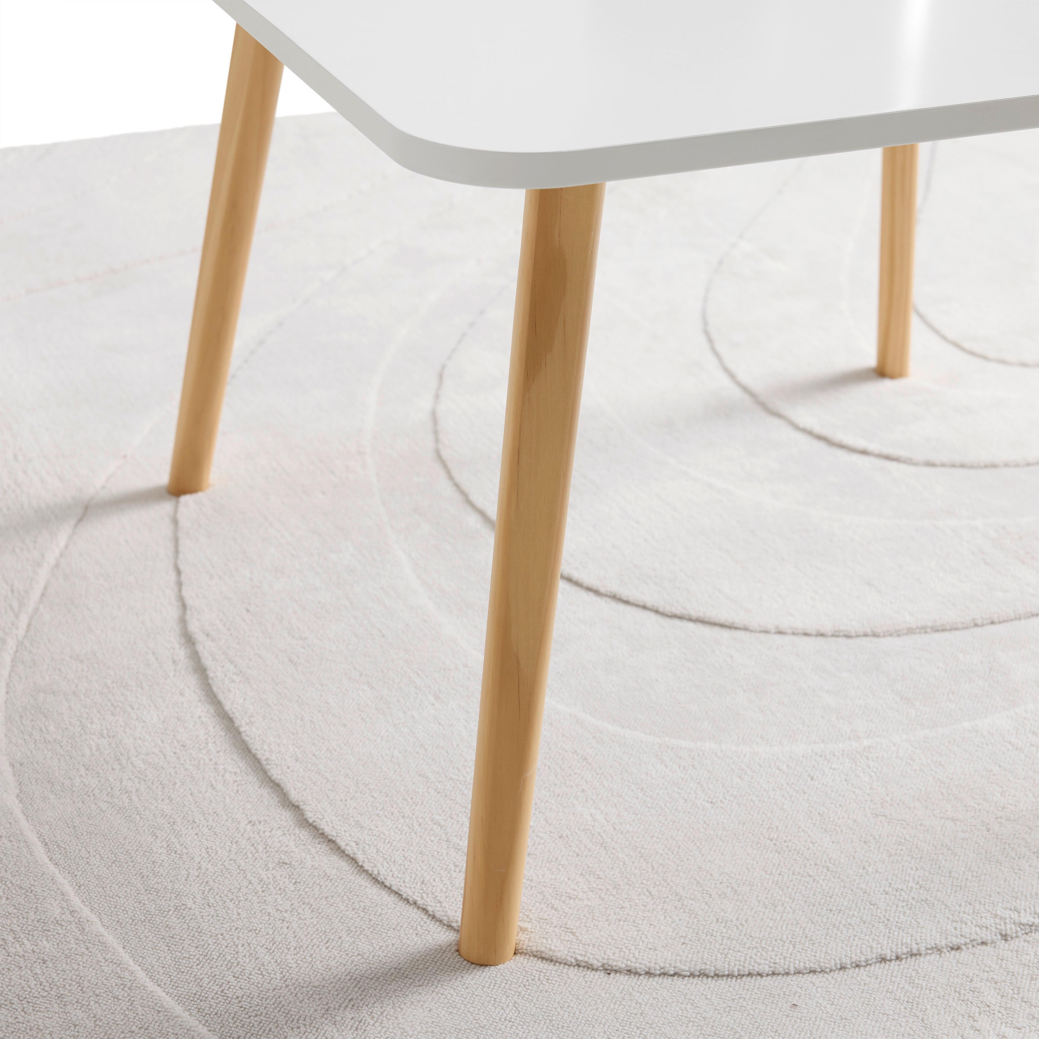 SOFFBORD ANOUK -BASED/SB- - vit/furufärgad, Modern, trämaterial/trä (60/60/40cm) - Based