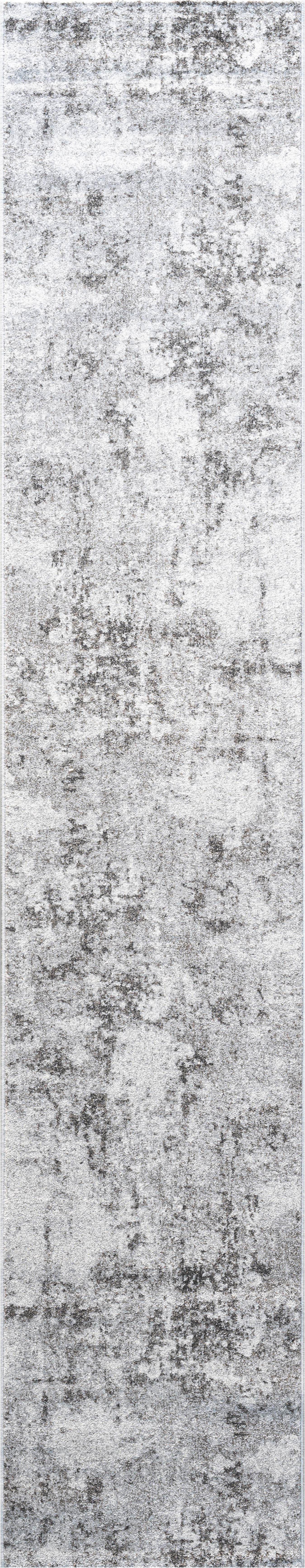 CHODNIK SORRENT - kolor srebrny/jasnoszary, Design, tkanina (67/340cm) - Novel