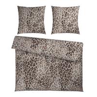 POŚCIEL LEO - brązowy, tkanina (200/200cm) - Dieter Knoll