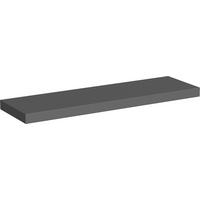 Zidna Polica Simple 80 Antracit - Moderno, drvni materijal (80/3,8/23,5cm) - Modern Living