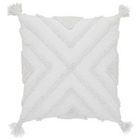 Pernă decorativă Nouria - alb, Lifestyle, textil (50/50cm) - Premium Living