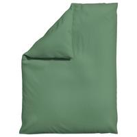 Bettdeckenbezug Woven Satin Grün ca. 155x220cm - Grün, Basics, Textil (155/220cm) - Schlafgut