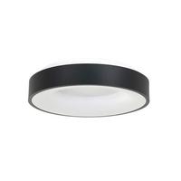 LAMPA SUFITOWA LED 2562ZW RINGLEDE - czarny, Basics, tworzywo sztuczne/metal (38/9cm)