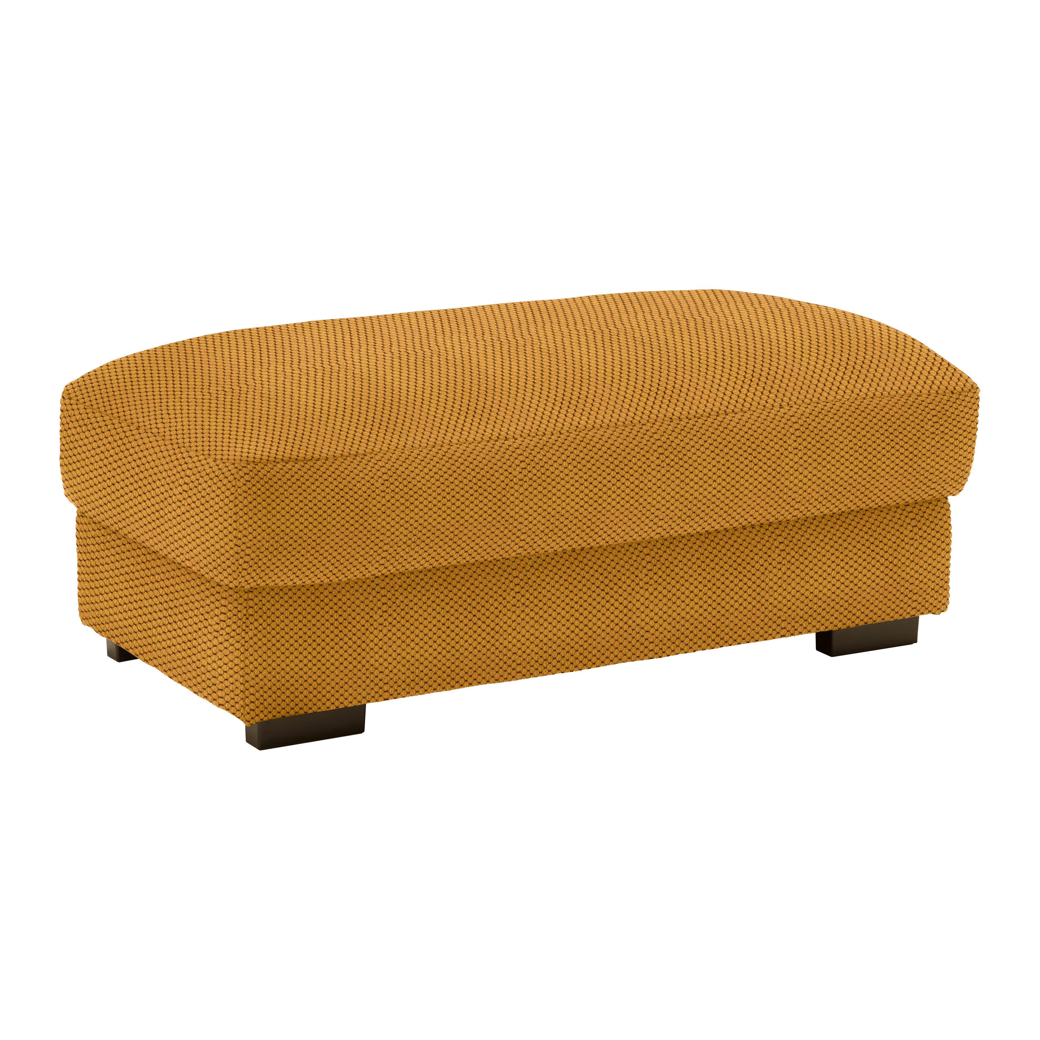 Hocker Pedro Senfgelb - Senfgelb, MODERN, Textil (60/46/110cm) - Mömax