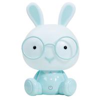 Kindertischleuchte Bunny Hellblau max. 3 Watt - Hellblau, Basics, Kunststoff (14/14/22cm)
