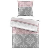 Bettwäsche Yvonne Rosa ca. 135x200cm - Rosa, KONVENTIONELL, Textil (135/200cm) - Modern Living