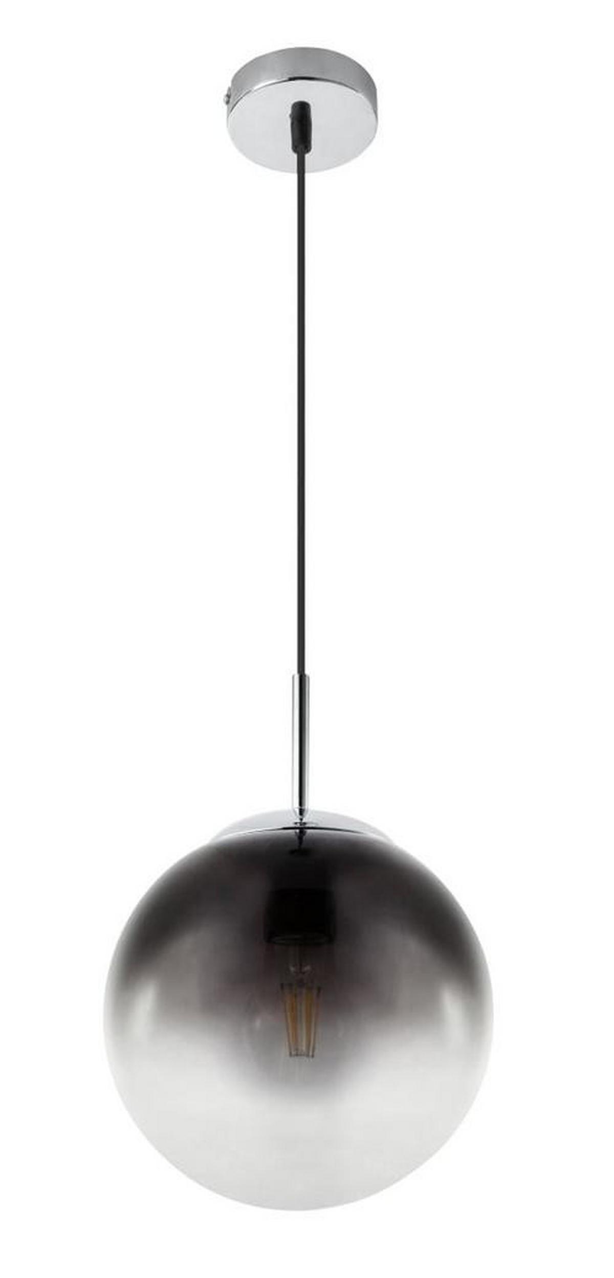 Hängeleuchte Varus Chromfarben max. 60 Watt - Basics, Glas/Metall (20/120cm) - Globo