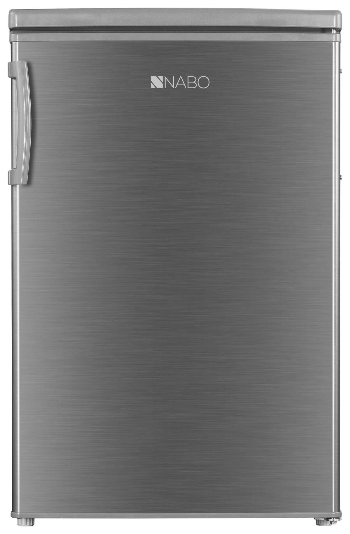 KÜHLSCHRANK NABO KT 1308 - Edelstahlfarben, KONVENTIONELL (55/85/58cm) - Nabo