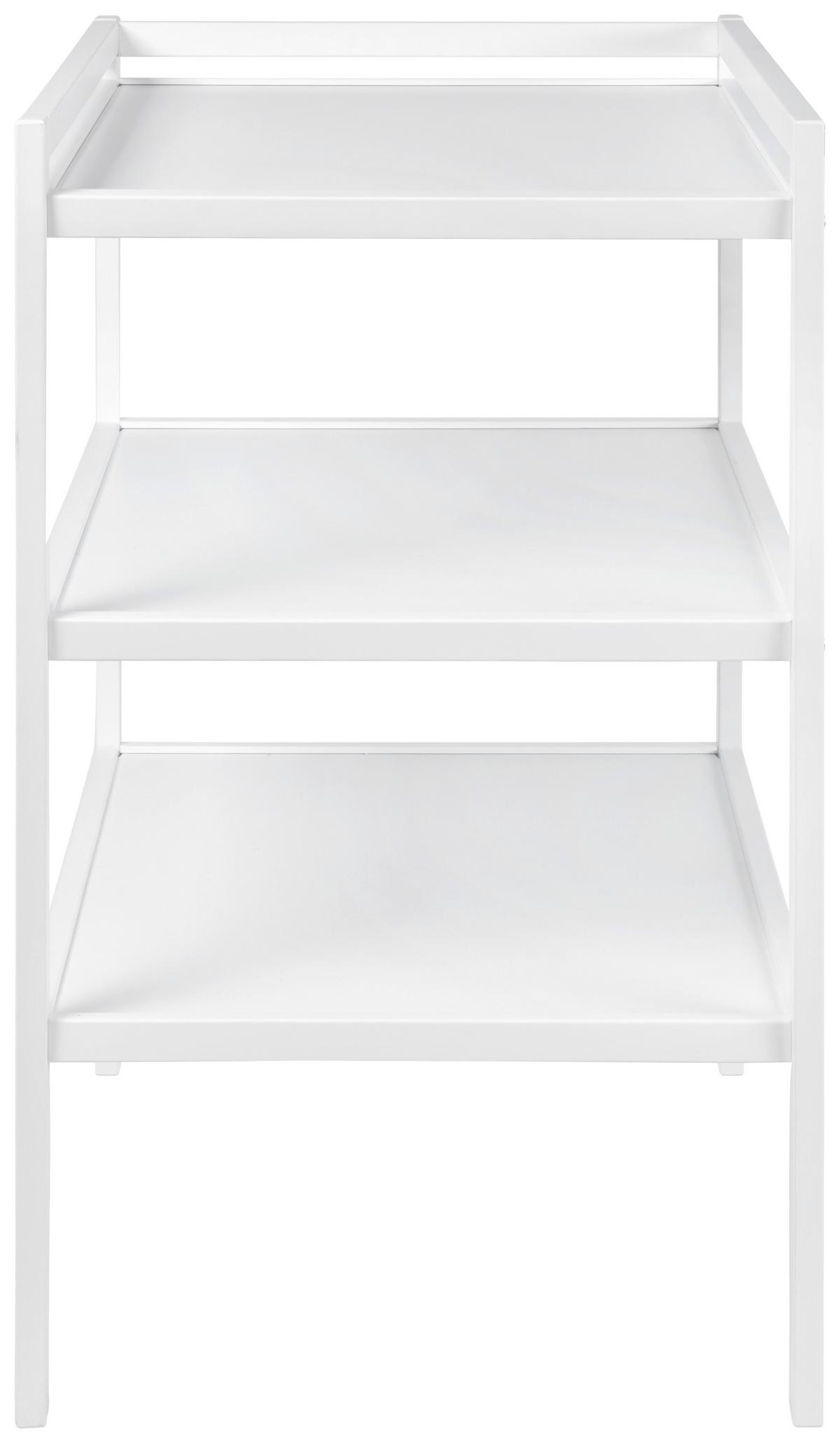 KOMODA Z PRZEWIJAKIEM SWAN - biały, Basics, drewno (54/90/70cm) - My Baby Lou