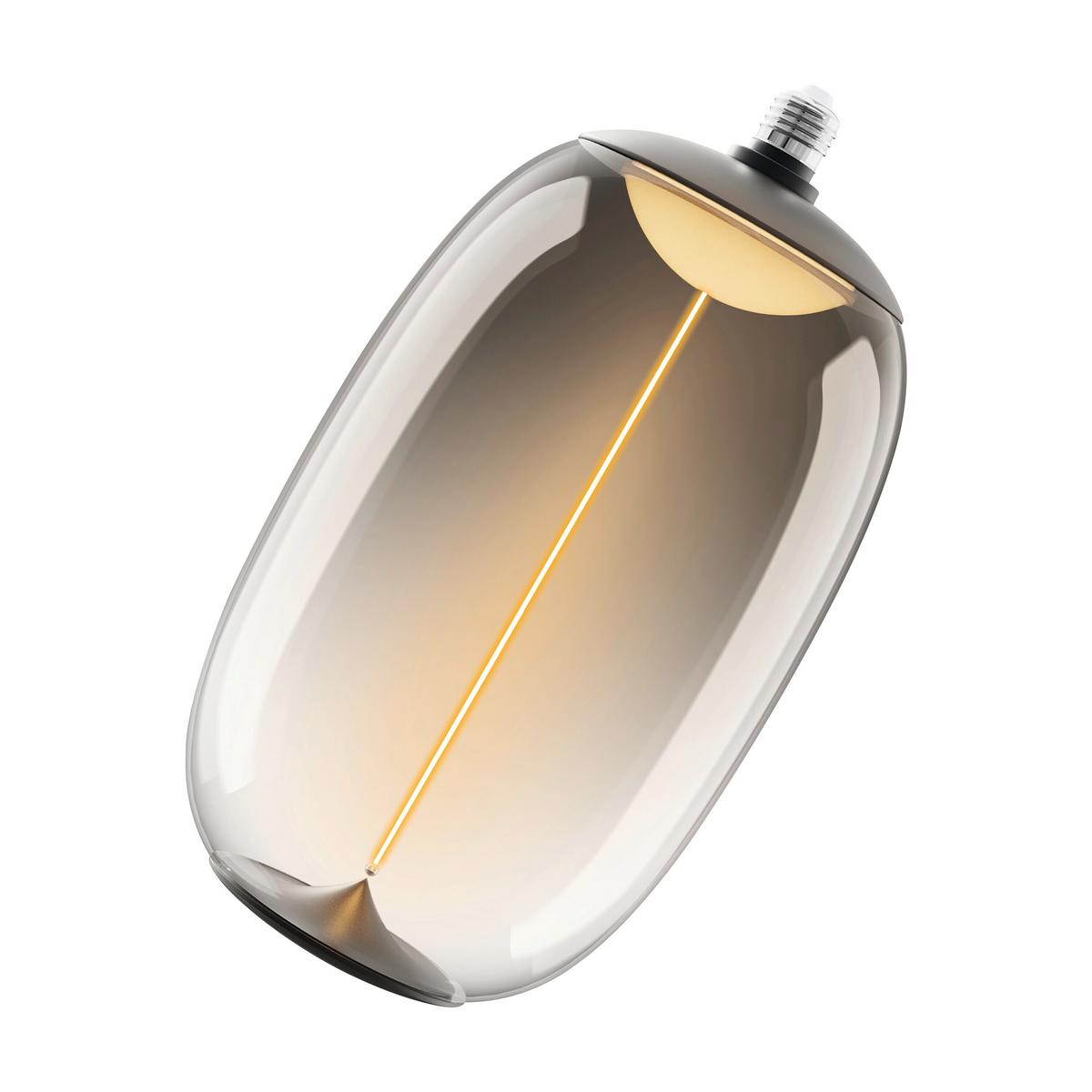 ŻARÓWKA LED 1906LBELPOVD 12W/818 SMMAGE27 - szary, Konventionell, tworzywo sztuczne (20/37cm)