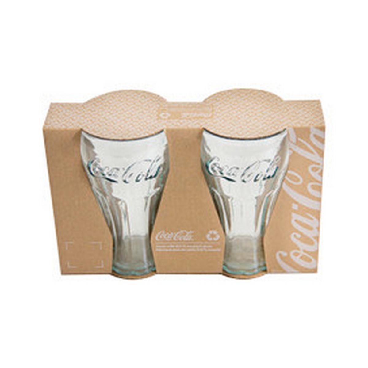 Set Čaša Coca Cola 0,45l - prozirno, Konvencionalno, staklo (8.5/15.8cm)