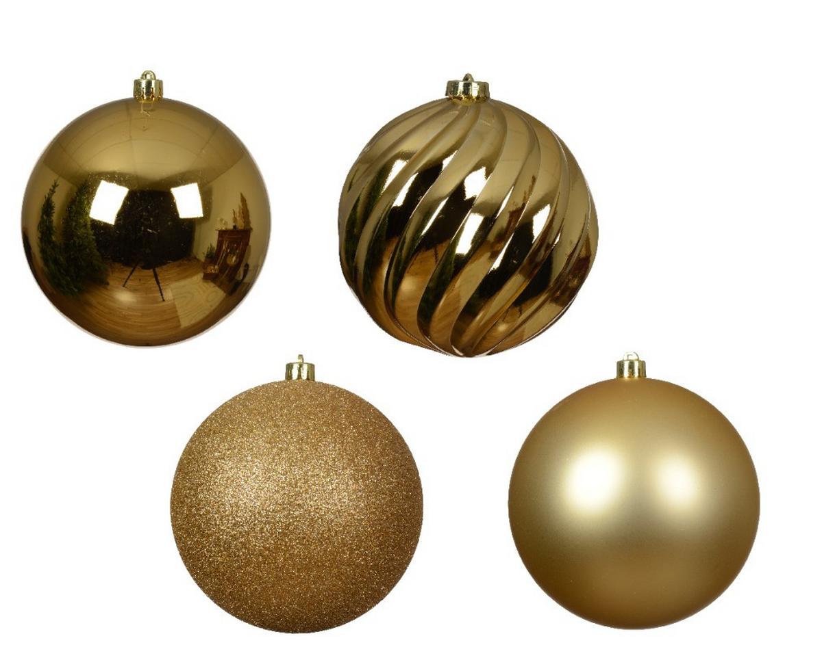 ZESTAW BOMBEK CHOINKOWYCH 021296 - KUGELN - Basics (14,00/14,00/14,00cm)