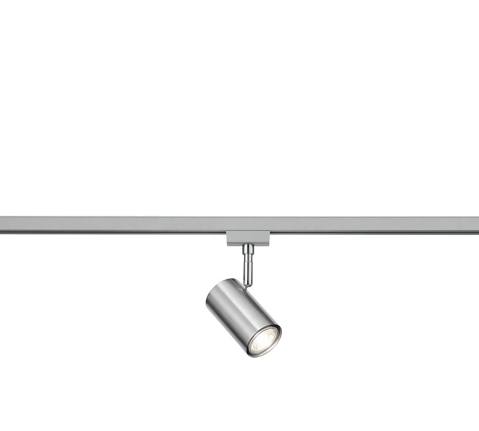 Schienensystem-Strahler Marley Duoline Nickelfarben max. 25 W - Nickelfarben, Basics, Metall (6/17cm) - Trio Leuchten