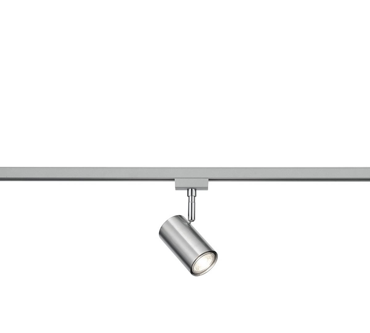 Schienensystem-Strahler Marley Duoline Nickelfarben max. 25 W - Nickelfarben, Basics, Metall (6/17cm) - Trio Leuchten