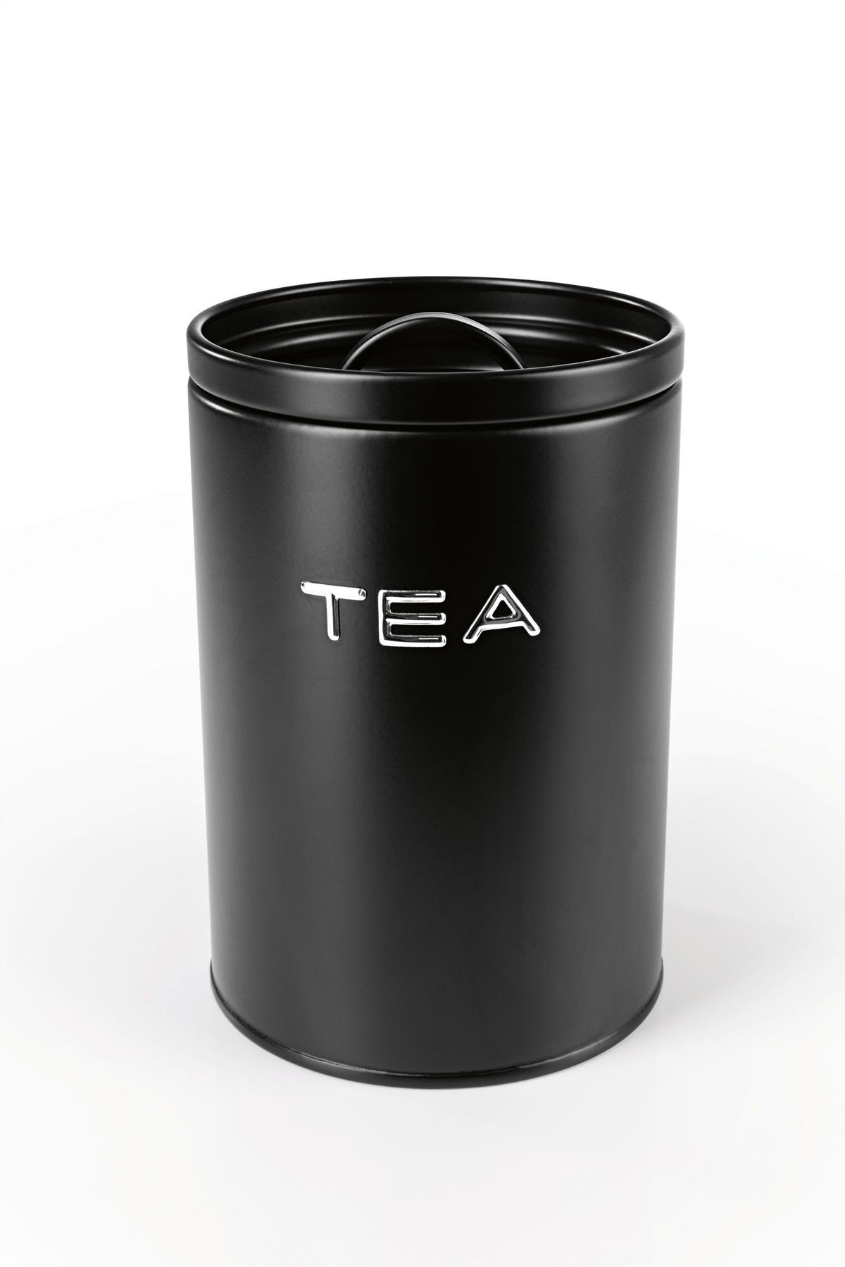 ZESTAW POJEMNIKÓW KUCHENNYCH 14643 - czarny, Basics, metal (23/18/34cm) - GOURMETMAXX