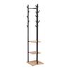 PORTEMANTEAU LUGO -EXKLUSIV- - noir, MODERN, matériau en bois/métal (40/182/40cm) - Mömax