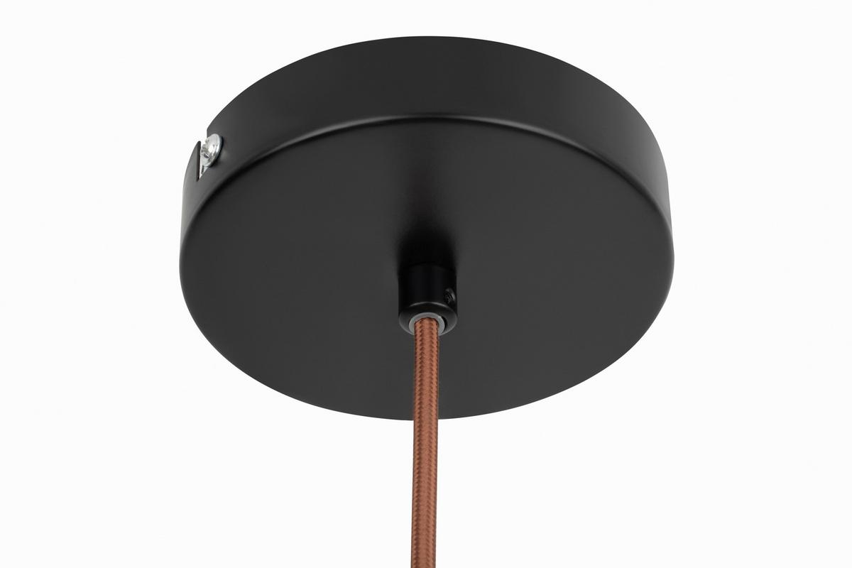 LAMPA WISZĄCA KAIMANA - kolor orzecha włoskiego/szary, Design, kamień/metal (28/120cm) - Collet's Monde