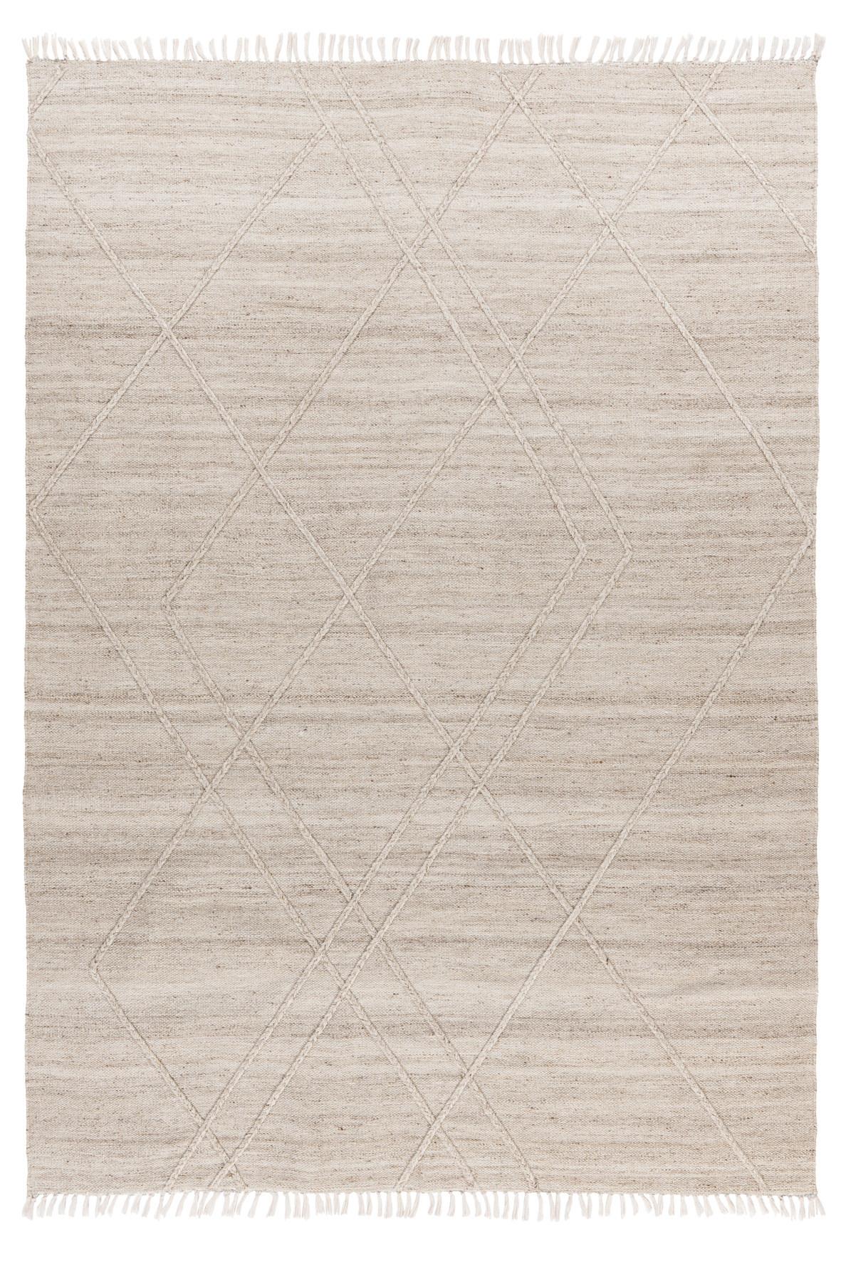 FLACHWEBETEPPICH MY DAKAR 365 - Creme, Basics, Textil (80/150cm)